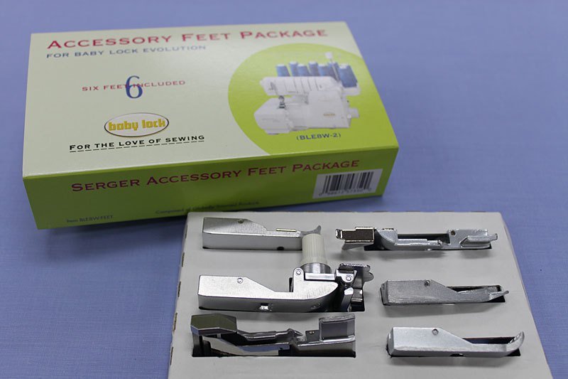 Accessory Foot Pack for 8-thread Machines